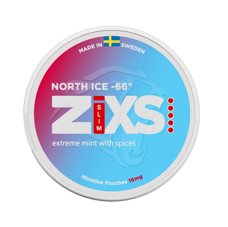 Nicy Buy ZIXS North Ice -66 Nicotine Pouches – The Snus Life