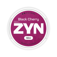 Black Cherry nicotine pouch by Zyn snus