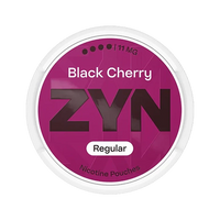 Black Cherry nicotine pouch by Zyn snus