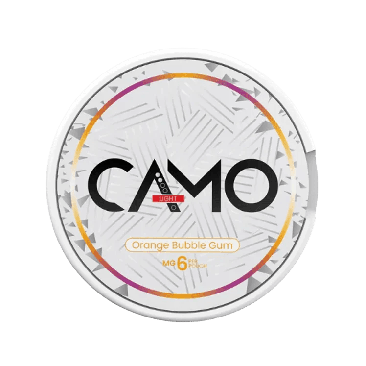 Camo Orange Bubble gum