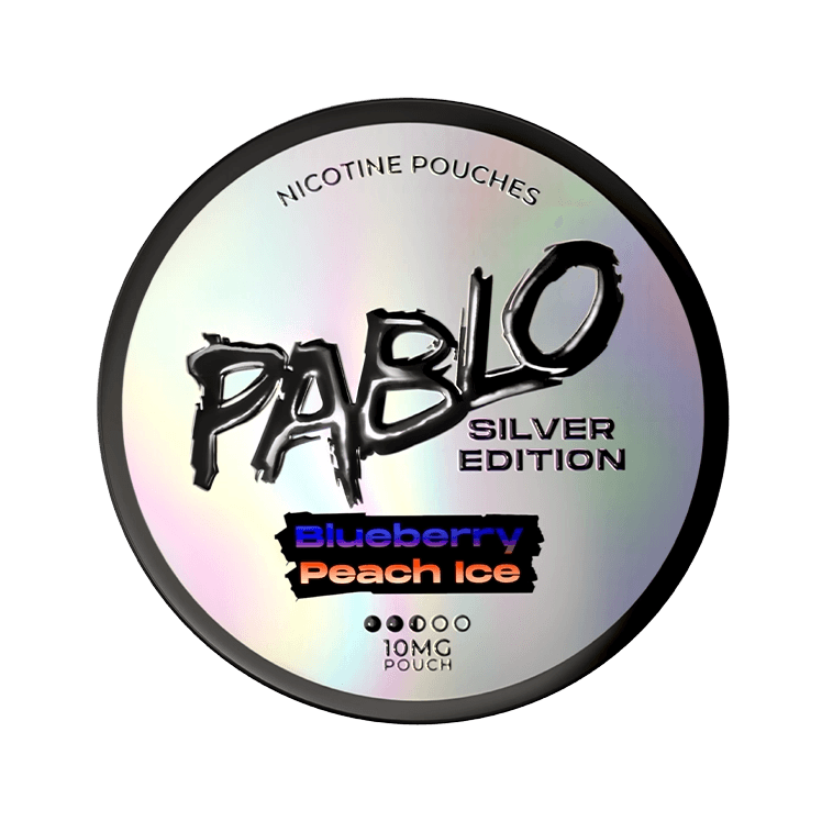 Pablo Silver Blueberry Peach Ice