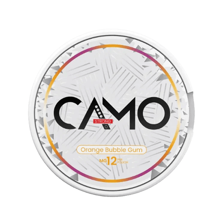 Camo Orange Bubble Gum