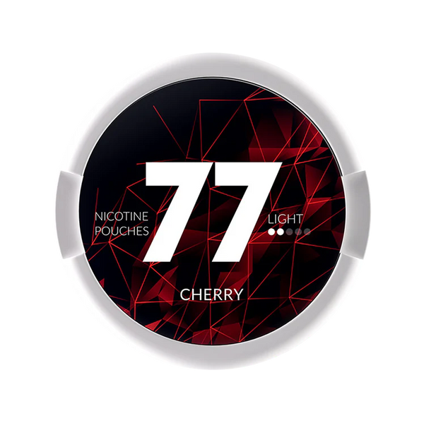 77 Cherry Light nicotine pouch by 77 snus