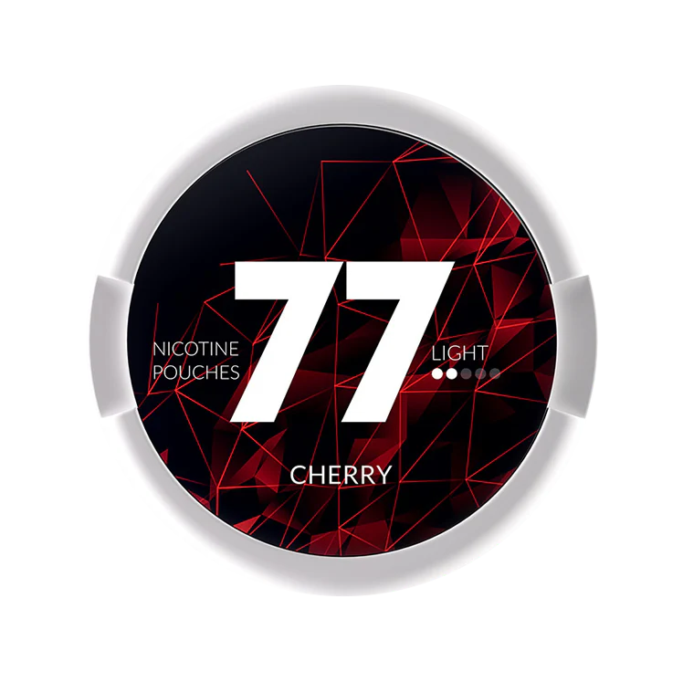 77 Cherry Light nicotine pouch by 77 snus