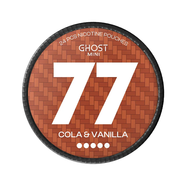 77 Ghost Mini Cola & Vanilla nicotine pouch by 77 snus