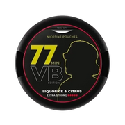 77 VB Liquorice Citrus Mini nicotine pouch by 77 snus