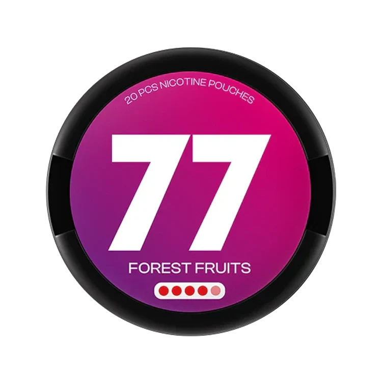 77 Forest Fruits nicotine pouch by 77 snus