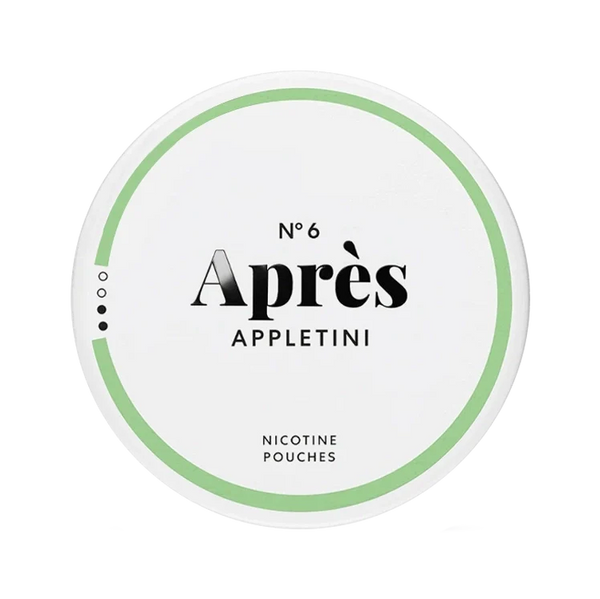Appletini nicotine pouch by Apres snus