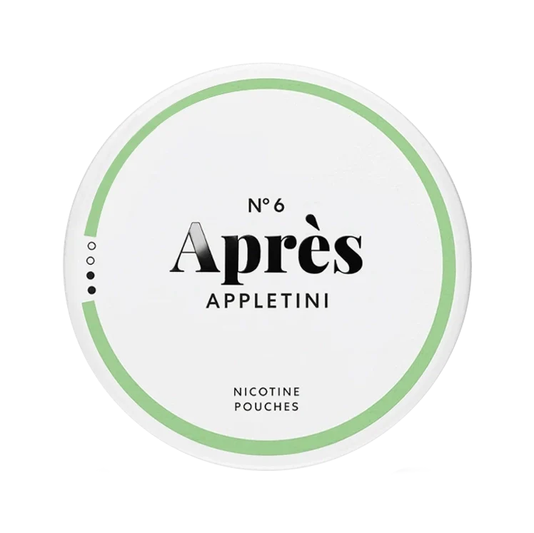 Appletini nicotine pouch by Apres snus