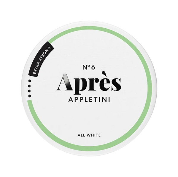 Appletini Extra Strong nicotine pouch by Apres snus