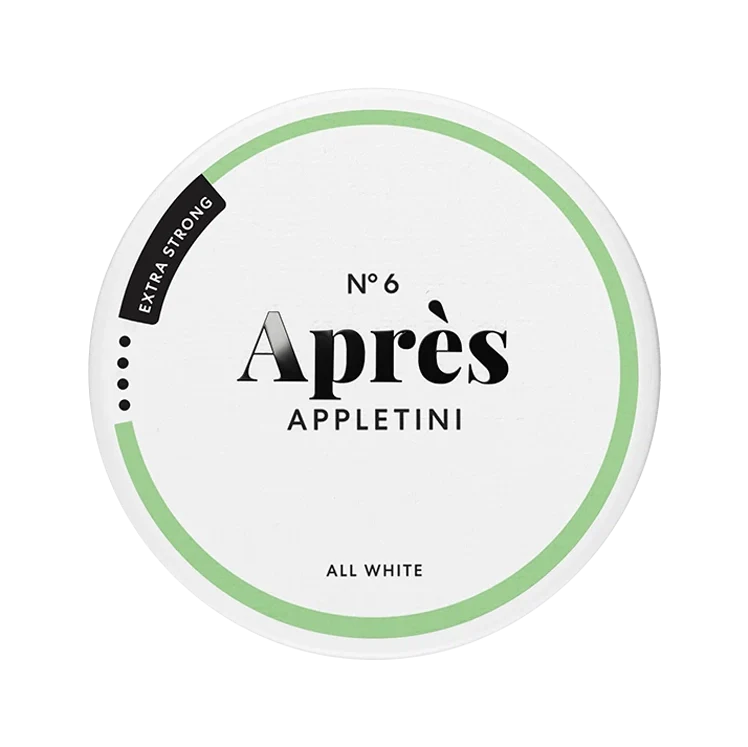 Appletini Extra Strong nicotine pouch by Apres snus