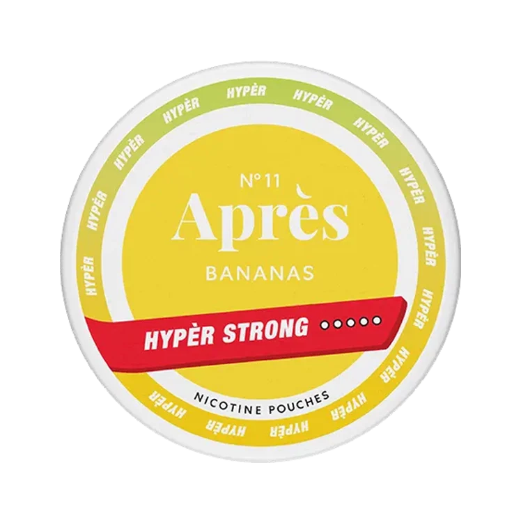 Banana Hyper Strong nicotine pouch by Apres snus