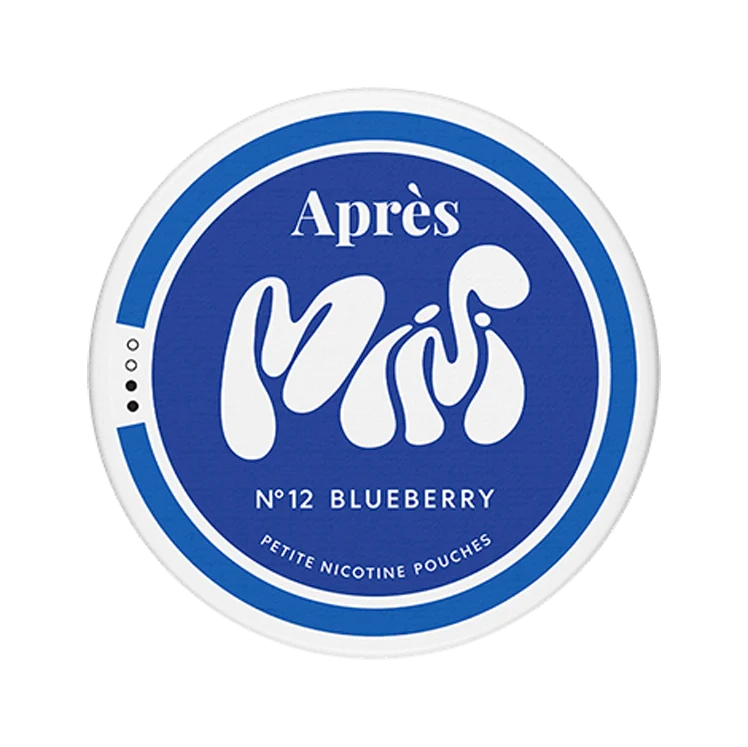 Blueberry Mini nicotine pouch by Apres snus