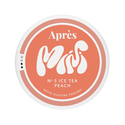 Peach Tea Mini nicotine pouch by Apres snus