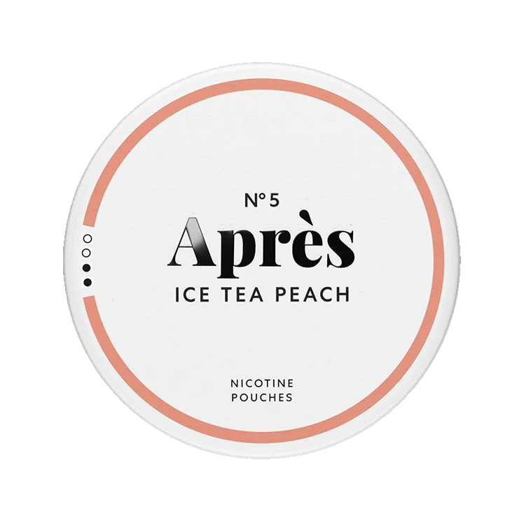 Ice Tea Peach nicotine pouch by Apres snus