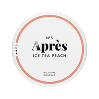 Ice Tea Peach nicotine pouch by Apres snus