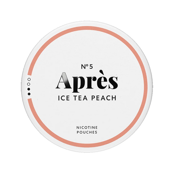 Ice Tea Peach nicotine pouch by Apres snus