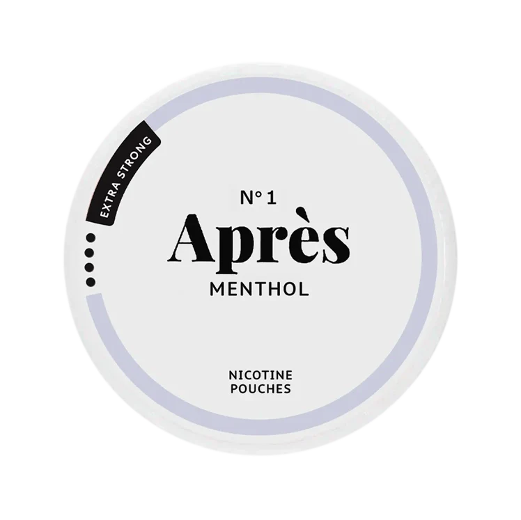 Menthol Extra Strong nicotine pouch by Apres snus