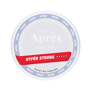 Menthol Hyper Strong nicotine pouch by Apres snus