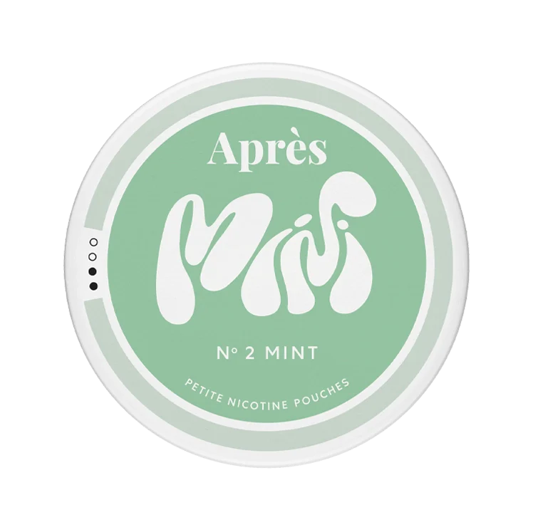 Mint Mini nicotine pouch by Apres snus