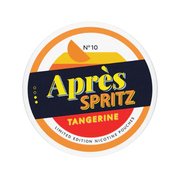 Tangerine Spritz nicotine pouch by Apres snus