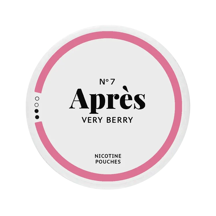 Very Berry nicotine pouch by Apres snus