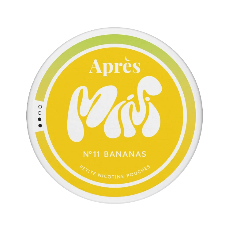 Banana Mini nicotine pouch by Apres snus