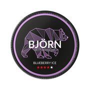 Blueberry Ice nicotine pouch by Bjorn snus