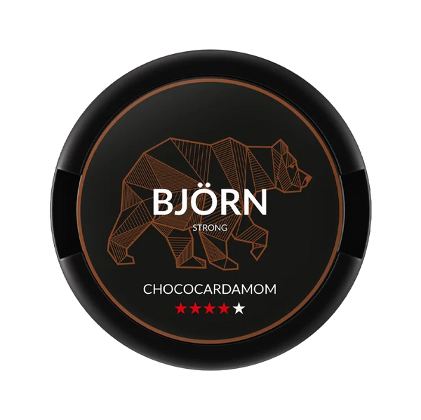 Chococardamom nicotine pouch by Bjorn snus
