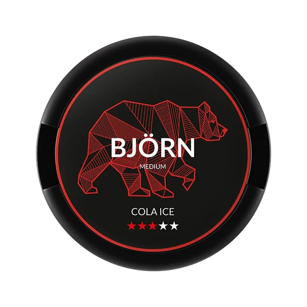 Cola Ice nicotine pouch by Bjorn snus