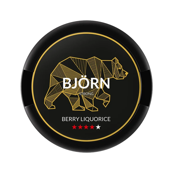 Liquorice & Berry nicotine pouch by Bjorn snus