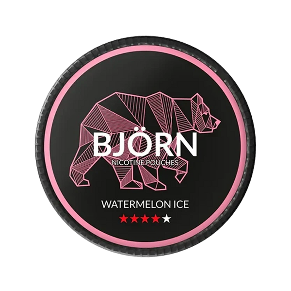 Watermelon Ice nicotine pouch by Bjorn snus