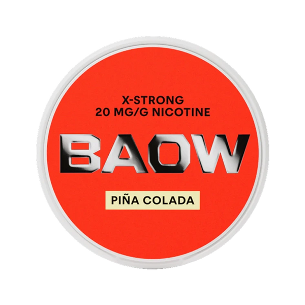 Pina Colada nicotine pouch by Baow snus