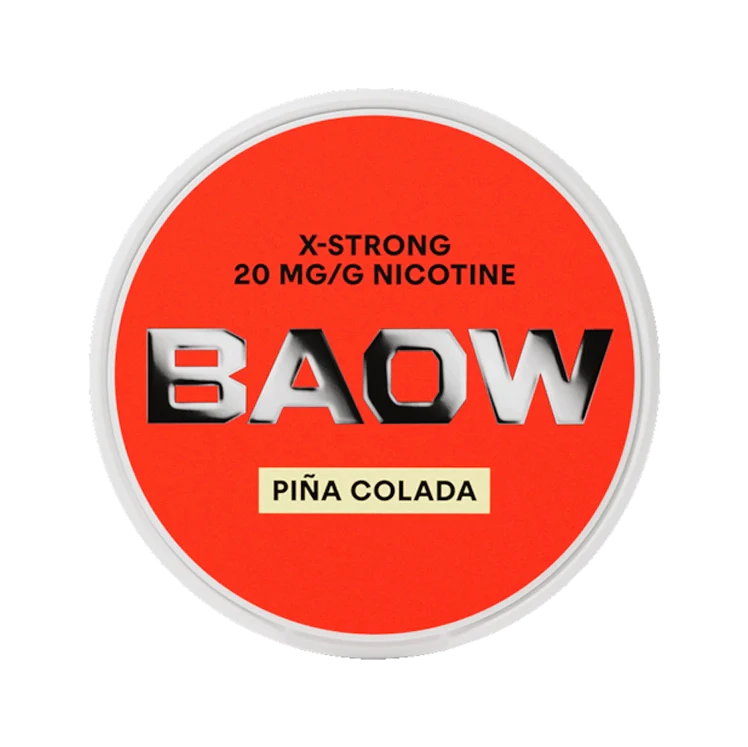 Pina Colada nicotine pouch by Baow snus