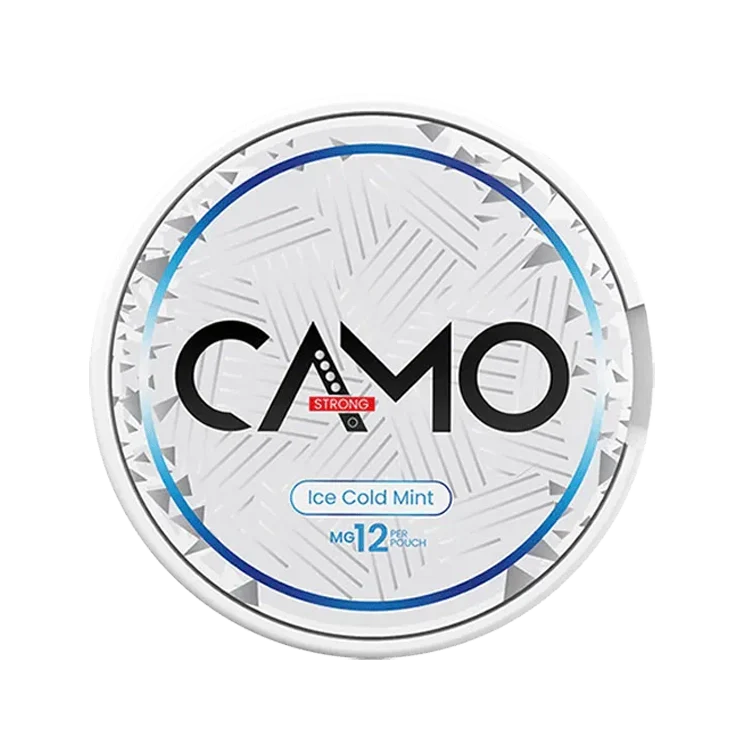 Ice Cold Mint nicotine pouch by Camo snus