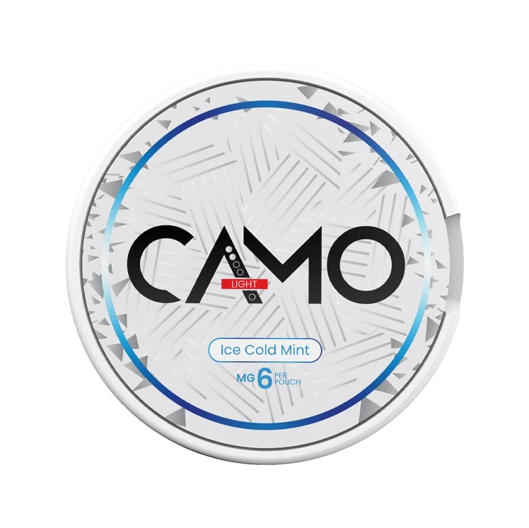 Ice Cold Mint nicotine pouch by Camo snus