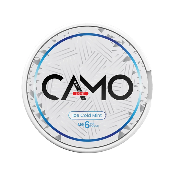 Ice Cold Mint nicotine pouch by Camo snus