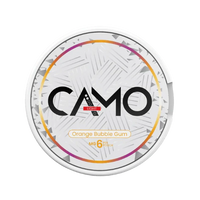 Orange Bubble gum nicotine pouch by Camo snus