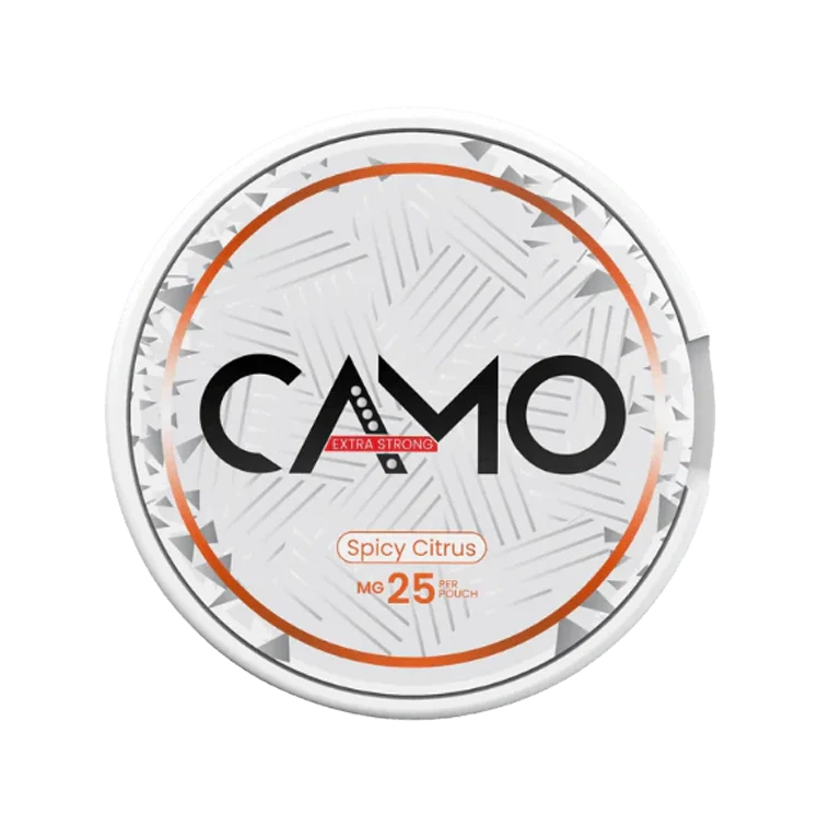 Spicy Citrus nicotine pouch by Camo snus