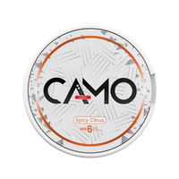 Spicy Citrus nicotine pouch by Camo snus