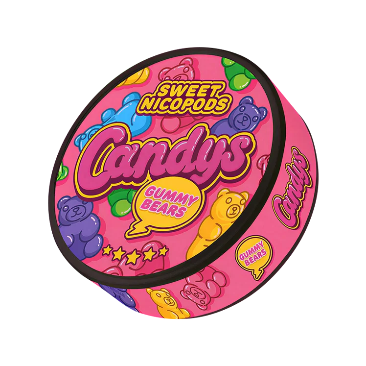 Gummy Bears nicotine pouch by Candys snus