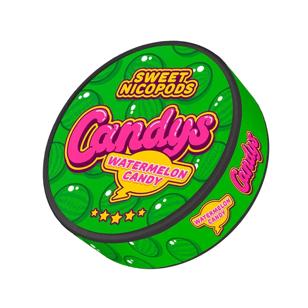 Watermelon Candy nicotine pouch by Candys snus