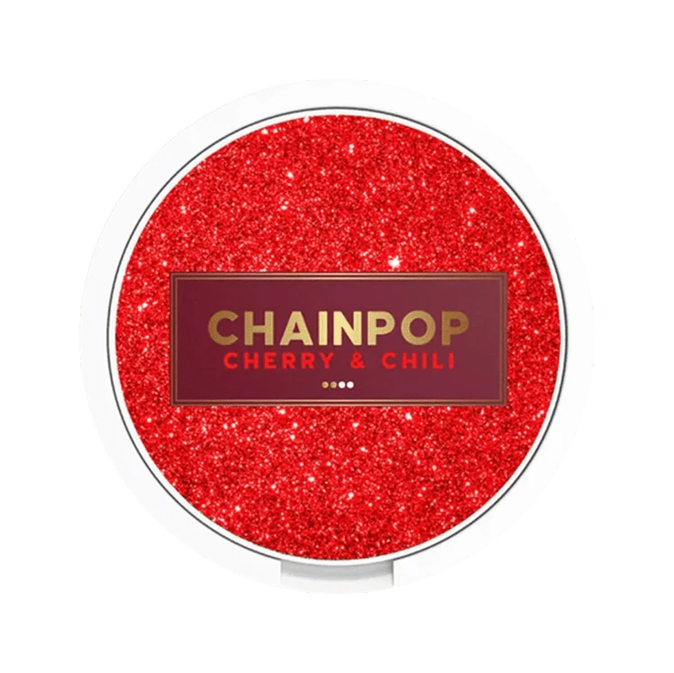 Cherry & Chili nicotine pouch by Chainpop snus