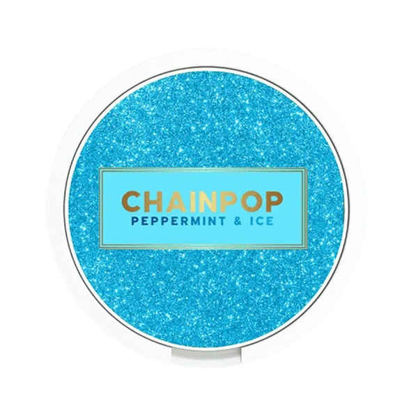 Peppermint & Ice nicotine pouch by Chainpop snus