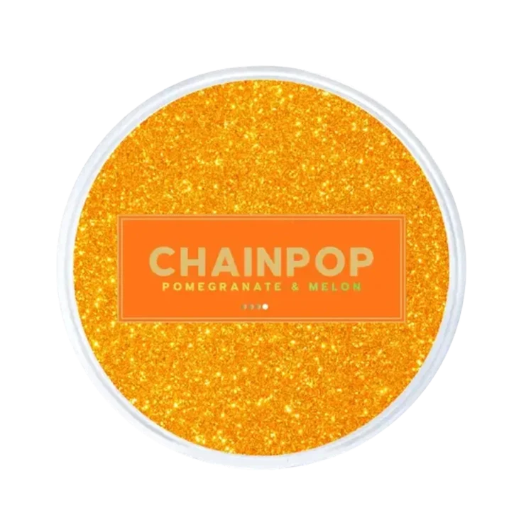 Pomegranate Melon nicotine pouch by Chainpop snus