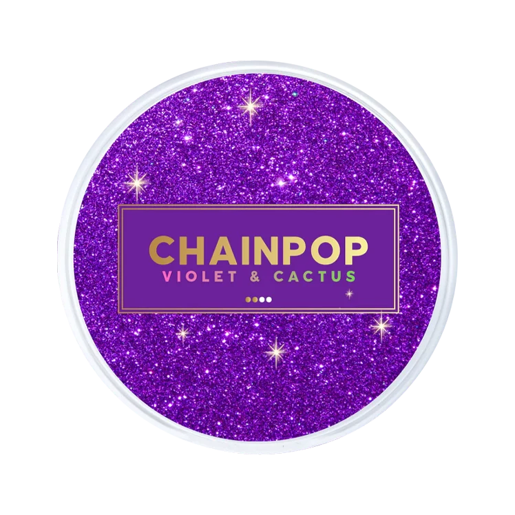 Violet Cactus nicotine pouch by Chainpop snus