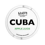White Apple Juice nicotine pouch by Cuba snus