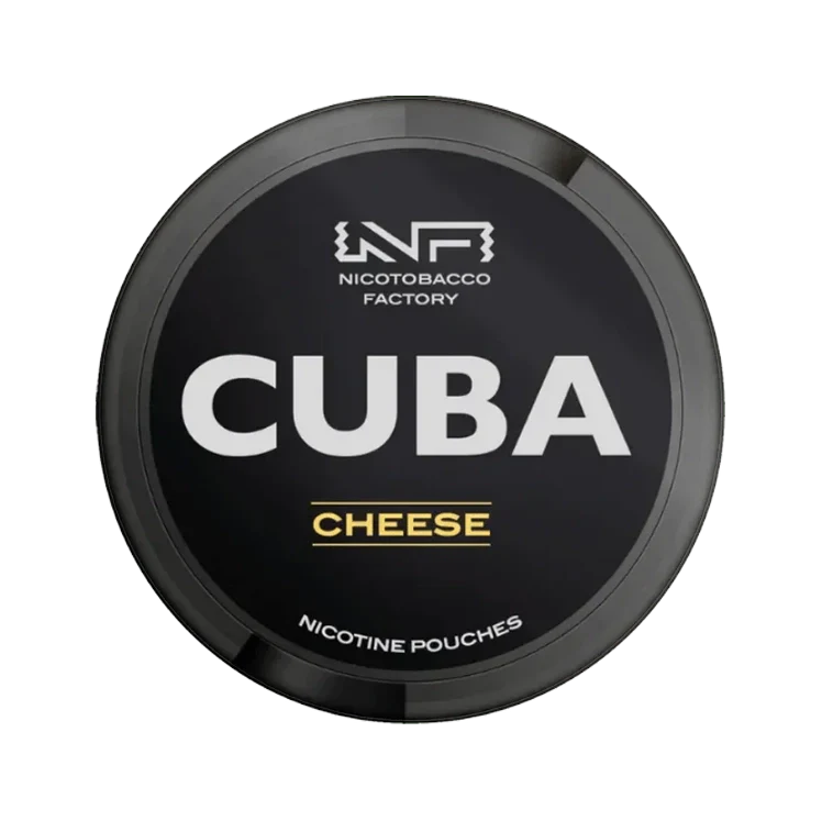 Black Cheese nicotine pouch by Cuba snus