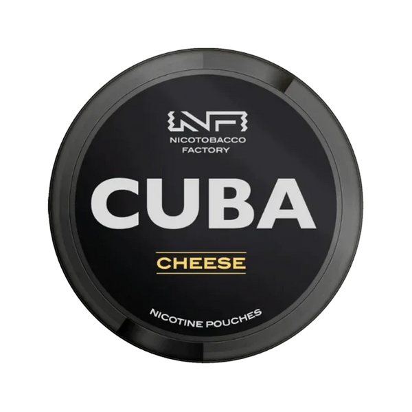 Black Cheese nicotine pouch by Cuba snus