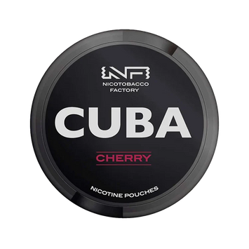 Black Cherry nicotine pouch by Cuba snus